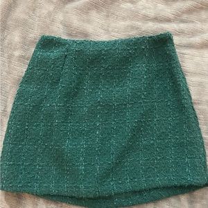 Abercrombie & Fitch Emerald Skort